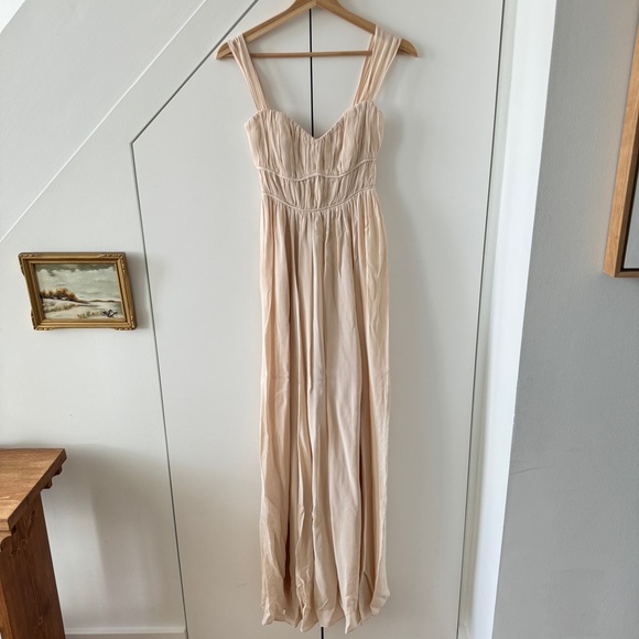 REFORMATION -- Jayde Nude Maxi Dress - Picture 2 of 5